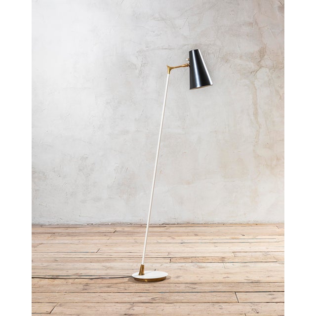 Mid-Century Modern Vintage Metal Floor Lamp from Stilnovo, 1960s For Sale - Image 3 of 7