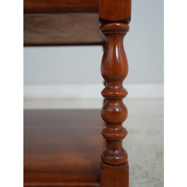 Pair of Stickley Cherry Valley End Tables For Sale - Image 10 of 18