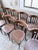 Walnut Bistro Chairs, 1970s, Set of 14 For Sale - Image 11 of 18