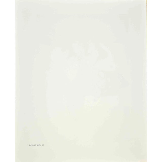 Modern Salvador Dali, Gianni Schicchi's Bite, Woodcut Print, 1963 For Sale - Image 3 of 4