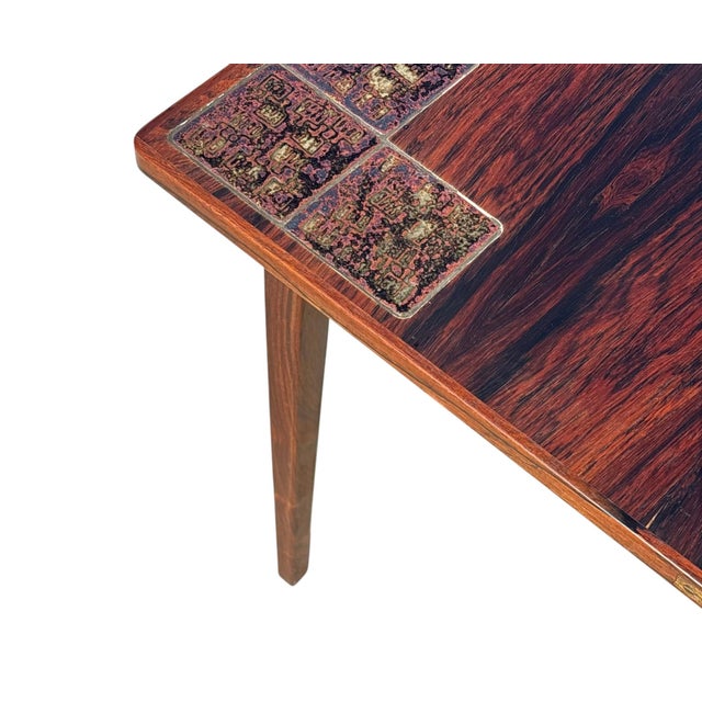 1960s 1960's Svend Langkilde Attributed Folding Table For Sale - Image 5 of 9