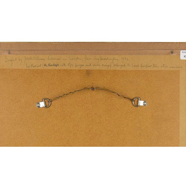 Nicholas Matthew Condy, The Harriet at Cherbourg, Early 19th Century, Watercolour For Sale - Image 5 of 6