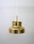 Golden pendant lamp The Bumling lamp series was designed by Anders Pehrson for Ateljé Lyktan in Åhus at the end of the...