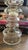 Global Views Hand-Blown Portuguese Glass Bubble Candlesticks – Set of Three For Sale - Image 9 of 12