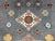 Gray Kazak Wool Rug With Star Medallion, 5'8" X 7'10" For Sale - Image 4 of 16