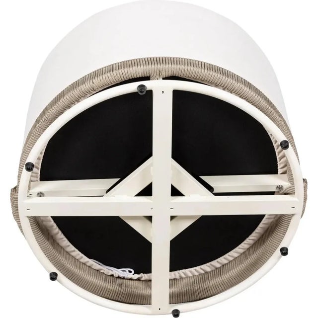 Seasonal Living Baltic Swivel Outdoor Lounge Chairs 2pc For Sale - Image 12 of 13