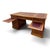 Twin Pedestal Desk with Burgundy Leather Top For Sale - Image 9 of 9