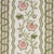 Schumacher Parvati Floral Stripe Fabric In Petal For Sale