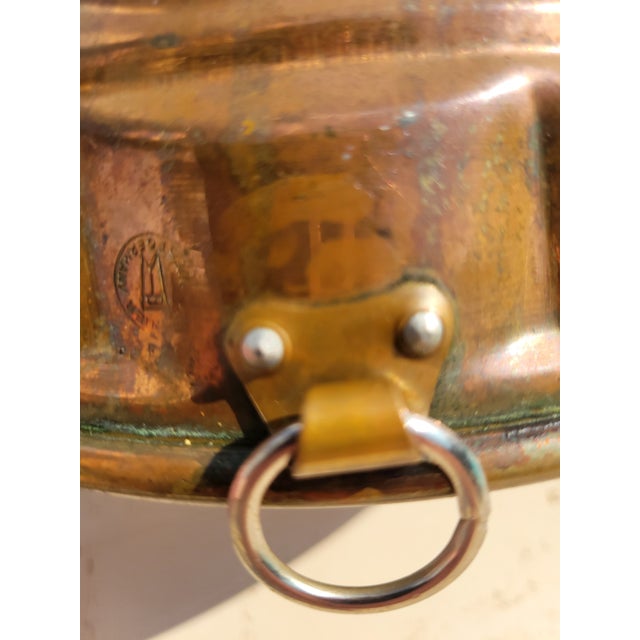 Metal Vintage, Wagner (Christian Wagner) Cooper Bundt Cake Mold For Sale - Image 7 of 10