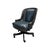 The Hancock and Moore Intricately carved blue swivel office chair is a luxurious and stylish addition to any home office...
