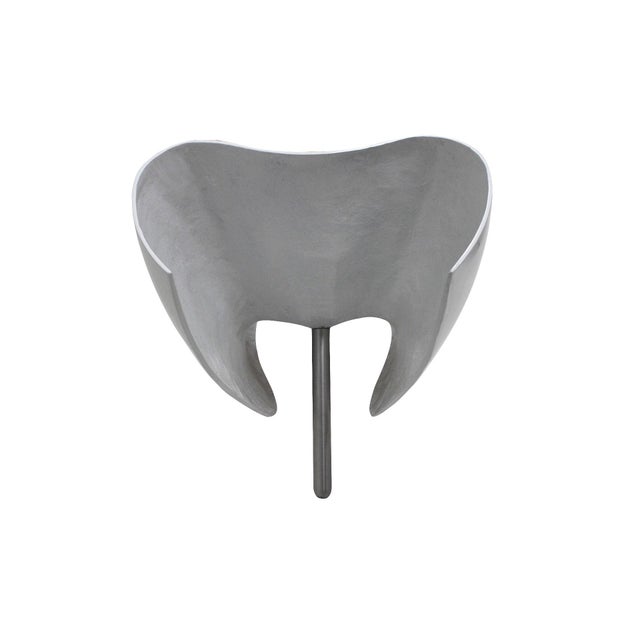 Silver Felt Chair by Marc Newson, 1990 For Sale - Image 8 of 10