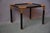 Italian Modern Side Table in Black and Gold Metal with Smoked Glass, 1970s For Sale - Image 6 of 14