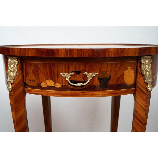 Antique Early 20th Century Napoleon III Chinese Side Tables, France, Set of 2 For Sale - Image 6 of 8
