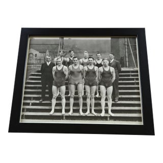 Antique Photograph: University of Minnesota Men's Swimming Team 1930s For Sale
