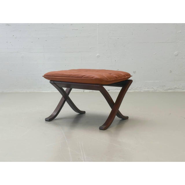 Set of Flex Lounge Chair and Ottoman by Ingmar Relling for Westnofa, Norway, 1960s For Sale - Image 16 of 18