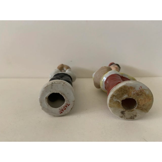 1950s Mid-Century Chinoiserie Two Figures - Set of 2 For Sale - Image 5 of 6