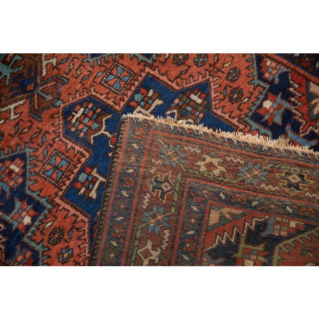 Vintage Karaja Rug - 3'4" x 4'11" For Sale - Image 9 of 9