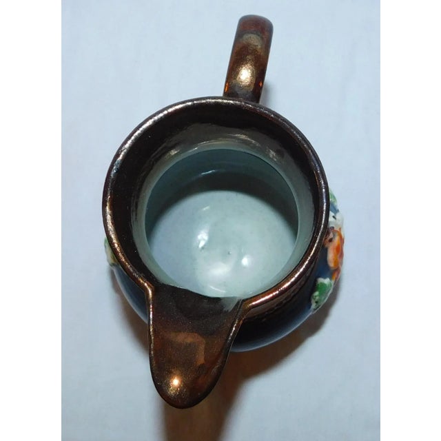 Ceramic Early 20th Century Copper Lustre Creamer For Sale - Image 7 of 9