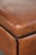 Brown Ottoman in Sheepskin Leather For Sale - Image 8 of 11