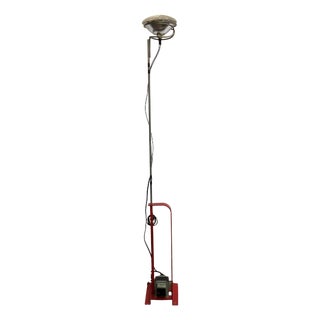 Red Toio Floor Lamp by Achille & Pier Giacomo Castiglioni for Flos, 1962 For Sale