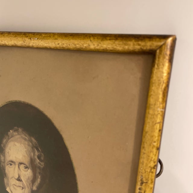 English Early 19th Century Watercolor Portrait of a Distinguished Gentleman For Sale - Image 3 of 4