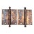 Pair of Vintage 4.5 X 4.5 In. Brass Ball Bearing Door Hinges For Sale