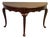Kincaid Solid Cherry Georgian Demi Lune Console Table For Sale