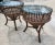 Mid-Century Modern 1960s Franco Albini Tables/Mid-Century Modern Fish Trap Tables - Set of 2 For Sale - Image 3 of 4