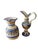 Mediterranean Late 20th Century Spanish Ceramic Ewers Hand-Painted Signed De La Cal Puente - a Pair For Sale - Image 3 of 11