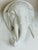 Vintage Italian Palm Beach Chinoiserie White Glazed Elephant Wall Brackets a Pair For Sale - Image 4 of 7