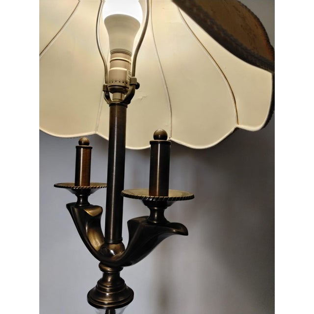 Mid 20th Century Early American Floor Lamp For Sale - Image 4 of 6