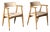 Pair of MCM Walnut Dining Armchairs by Phoenix Chair For Sale