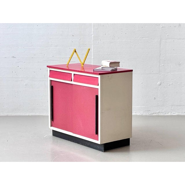 Cream Sideboard with Sliding Doors from Kelko, Switzerland, 1980s For Sale - Image 8 of 16