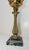 19th Century Antique Ornate Henry Hooper & Co. Electrified Brass Marble Astral Oil Table Lamp For Sale - Image 5 of 10