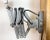 Industrial Grey Scissor Wall Lamp, 1960s For Sale - Image 10 of 18