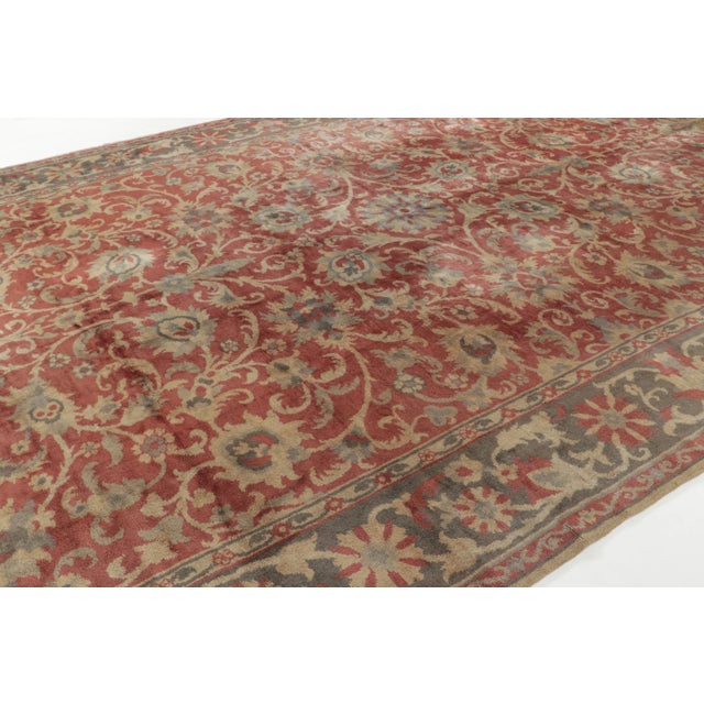 This oversized 12x20 monumental antique Spanish rug is a breathtaking addition to Rug & Kilim’s Antique collection; a...