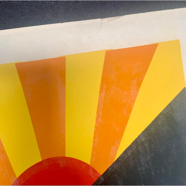 Mid-Century Modern 1973 26 De Julio Cuban Icaic Political Propaganda Revolutionary Silkscreen Poster by Navarro For Sale - Image 3 of 7