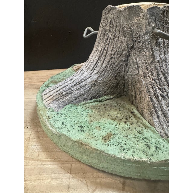 Vintage French Faux Bois Tree Stands For Sale - Image 4 of 6