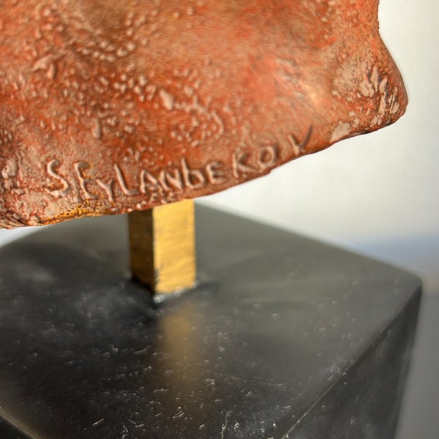 Modern 1991 Male Torso Sculpture Sergey Eylanbekov Alva Studios For Sale - Image 3 of 12