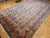 French Country Vintage Oversized Persian Kerman Rug, Hand-Knotted Wool, Allover Floral Pattern, Ivory & Red, 11’ X 18’ For Sale - Image 3 of 14