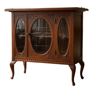 Antique Bar in Oak, Western Europe, 1910 For Sale