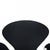 Swan Chair in Black Hallingdal Fabric by Arne Jacobsen, 2006 For Sale - Image 3 of 16