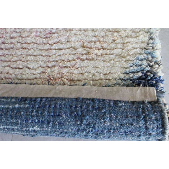 Woven Tapestry Rug by Eleen Auvil Titled 'Amaryllis', 1981 For Sale - Image 10 of 11