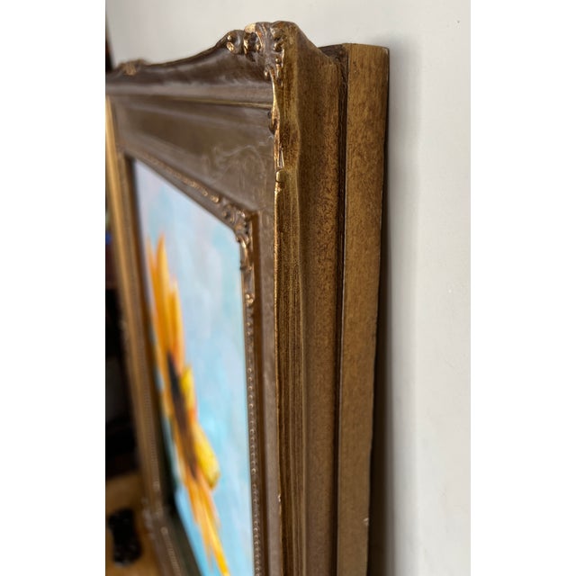Gold Art Nouveau Victorian Style Frame, Fits Art 16x20 For Sale - Image 4 of 10