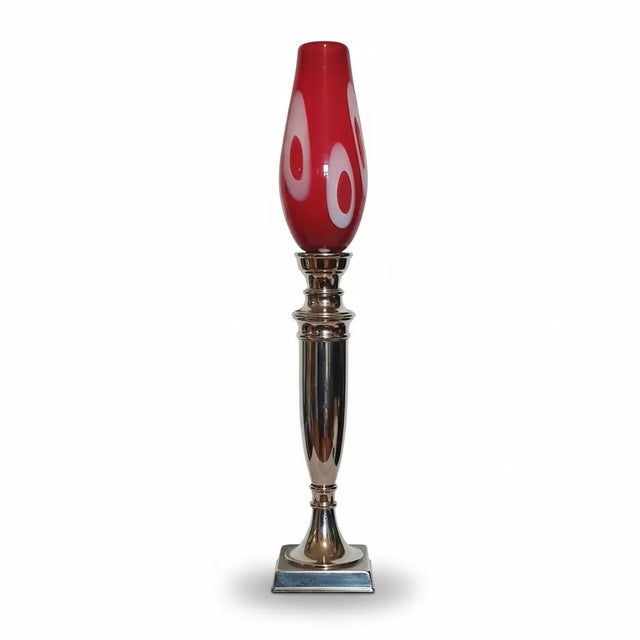 Mid-Century Modern Lucifer’s Torch — One-of-a-Kind Murano Art Glass Sculptural Design Object For Sale - Image 3 of 5