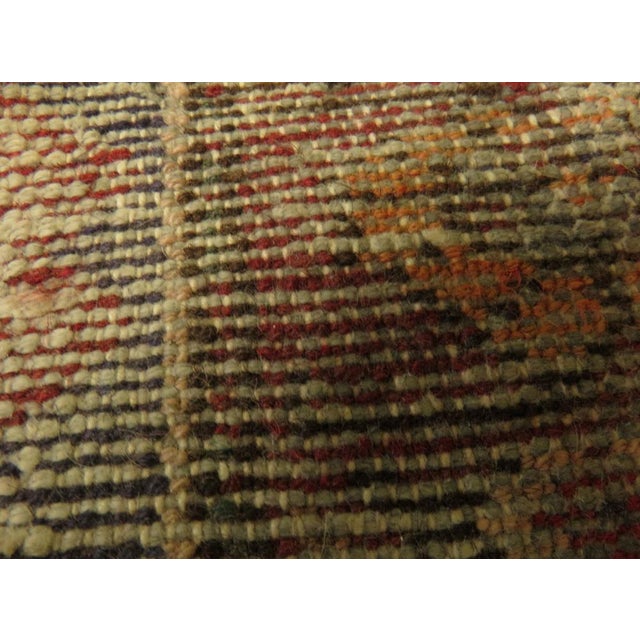 Vintage Turkish Rug in Reds and Blues, 1920s For Sale - Image 17 of 18