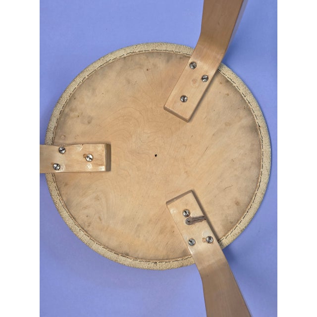 Stool by Alvar Aalto for Artek, Finland, 1960s For Sale - Image 10 of 12