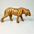 1970s Vintage Safari Boho Chic Italian Leather Wrapped Giraffe and Leopard Figurals - A Pair For Sale - Image 11 of 18