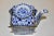 1970s Vintage Blue & White Tea Pot For Sale - Image 5 of 10