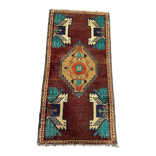 Turkish Yastik Rug 1'8" x 3'4" For Sale